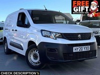 2020 Peugeot Partner BlueHDi 950 S Panel Van 1.5 Manual Diesel Panel Van Manual 