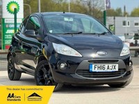 2016 Ford Ka 1.2 Zetec Black Edition Euro 6 (s/s) 3dr HATCHBACK Petrol Manual