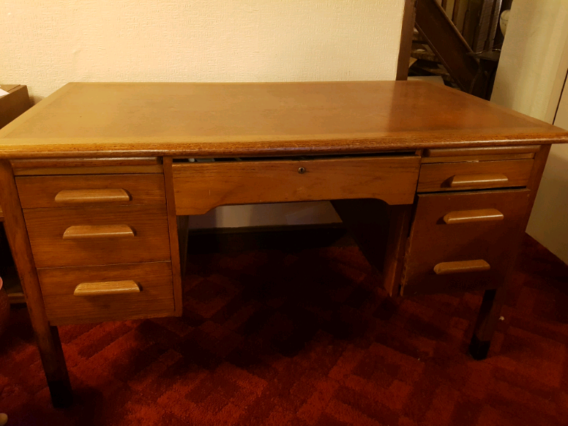 Wooden Writing Desk In Atherstone Warwickshire Gumtree