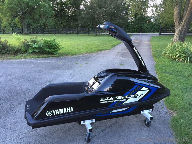 2014 Yamaha SuperJet Waverunner SJ700B-N Stand up Jetski & cover FRESH WATER