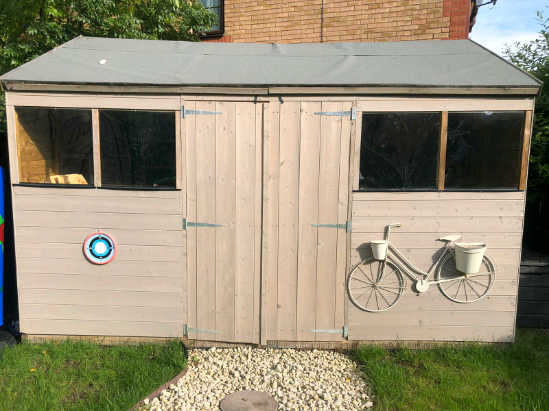 Large shed 12 x 8 just been painted in Milton Keynes, Buckinghamshire Gumtree