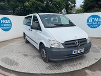 2013 Mercedes Vito 113 CDi BlueEFFICIENCY Traveliner 9 Seater Minibus Diesel Man