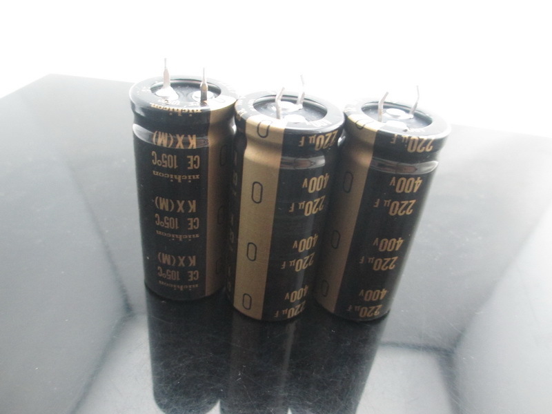 JAPAN 2PCS Nichicon CE KX(M) 220uf 400v 220mfd Audio