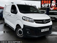2019 Vauxhall Vivaro Turbo D 2900 Edition Panel Van 1.5 Manual Diesel Panel Van 