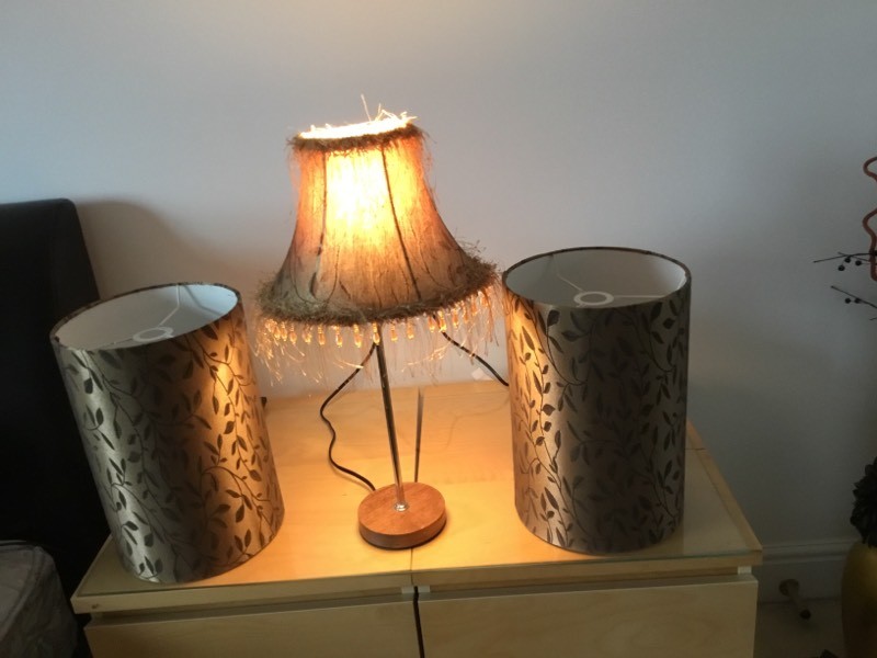 Next lamp and two matching shades in Crookston, Glasgow Gumtree