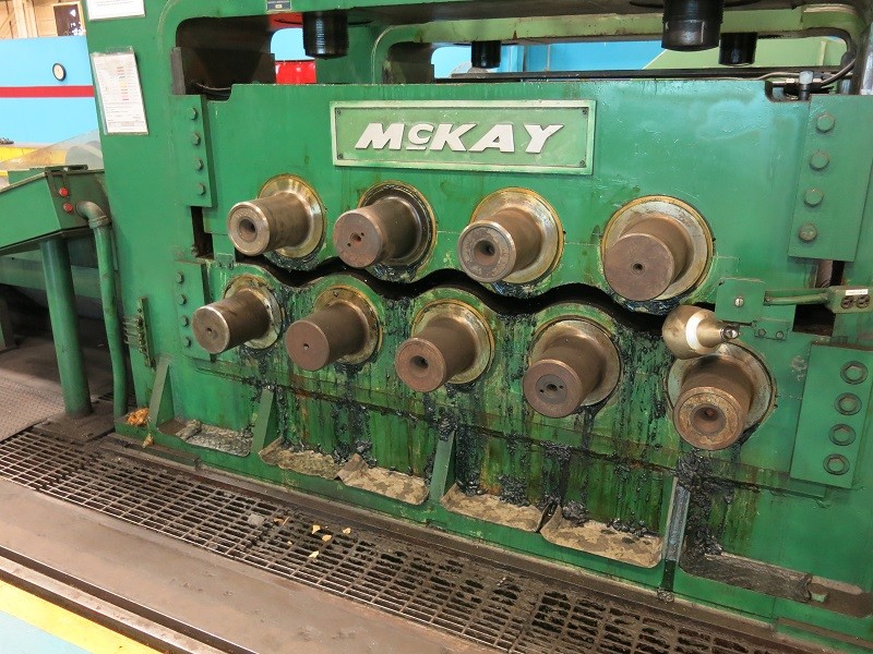 McKAY 9 ROLL HEAVY PLATE FLATTENER