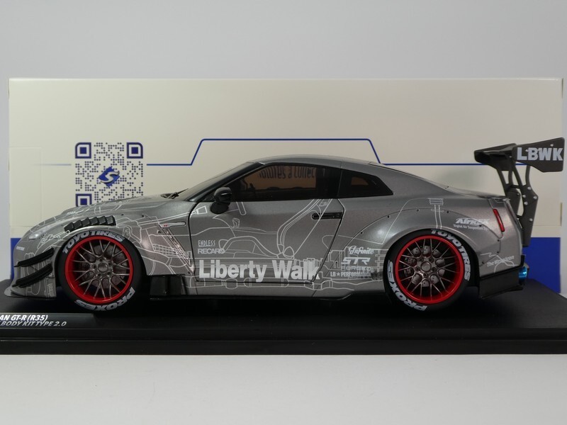 LBWK L8 + Works Nissan GT-R Blockラス1！ LB-WORKS NISSAN GT-R R35 type 1 - Liberty Walk | リバティー
