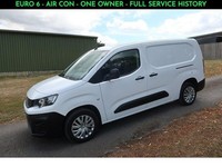 2020 Peugeot Partner 1.5 BlueHDi 950 Professional Long Panel Van 6dr Diesel Manu