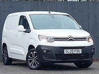 2020 Citroen Berlingo 1.5 BlueHDi 1000Kg Driver 100ps PANEL VAN DIESEL Manual