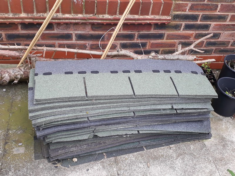 Bitumen/Felt Roof Shingles (for sheds etc...) in York, North