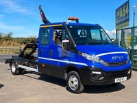 IVECO DAILY 50C180 EURO 6 HOOKLOADER WITH MULTILIFT GEAR. 16,995+VAT
