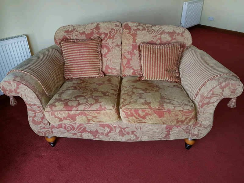 2x 2 Seater Sofas And Storage Footstool From Sterling Furniture In