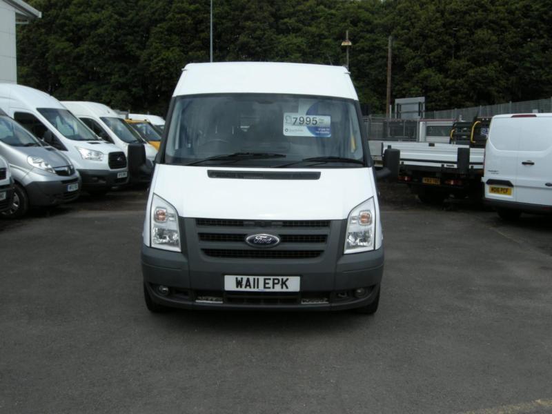 2011/11 FORD TRANSIT T300 140 MWB MED/ROOF FWD 9 SEATER SHUTTLE MINIBUS