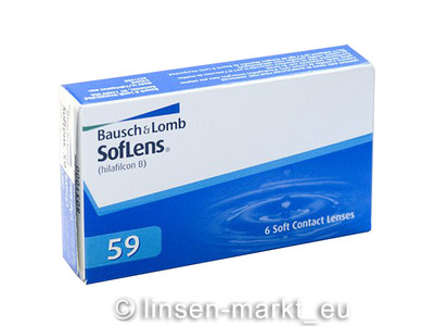 Bausch&Lomb, Soflens 59 Kontaktlinsen, 1x6 Monatslinsen Neu&OVP- Alle Stärke ! 