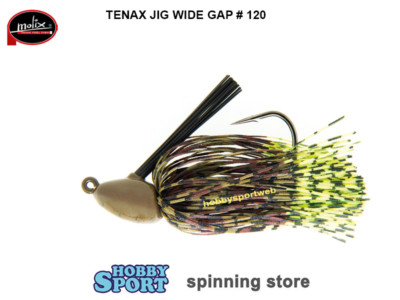 MOLIX TENAX JIG WIDE GAP 3/8 OZ COL. 120 GREEN PUMPKIN CHT 10 GR SPINNING B.BASS