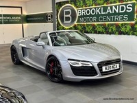 Audi R8 5.2 SPYDER V10 QUATTRO [5X AUDI SERVICES, SAT NAV, LEATHER, HEATED SEATS