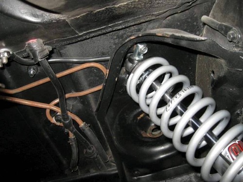 Rear Coil Over Kit | QA1 18 Way Single Adjustable Shocks & 250# Springs