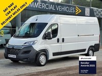 2023 Citroen Relay Blue HDi 35 Enterprise Edition 140ps L3 H2 with Sat Nav, Ply 