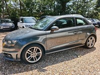 Audi A1 TFSI S LINE grey petrol automatic gearbox hpi clear ulez compliant