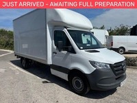 2023 Mercedes-Benz Sprinter 315CDi PROGRESSIVE L3 4M Luton + Tail Lift Luton Die
