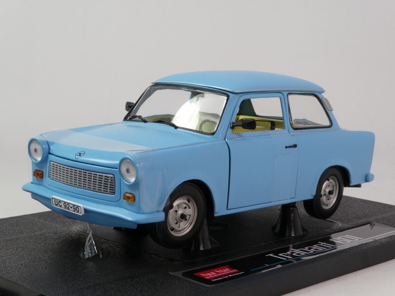 ミニダイキャストモデル 1965年モデル　トラバント Trabant601 楽天市場】Sun Star サンスター 1/18 ミニカー ダイキャスト