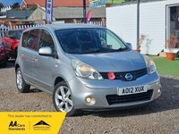 2012 Nissan Note 1.4 16V n-tec+ Euro 5 5dr MPV Petrol Manual