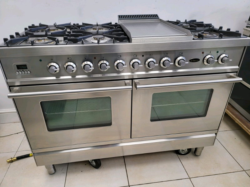Britannia Range Cooker Dual Fuel Stainless Steel 120cm in Mossley Hill, Merseyside Gumtree