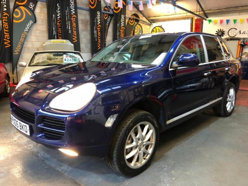 PORSCHE CAYENNE S 4.5 V8 Met Blue Automatic Petrol, 2005 (05) | in Altrincham, Manchester | Gumtree