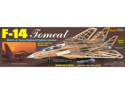 Guillow's Grumman F-14 Tomcat Balsa Wood Display Model, Top Gun  GUI-1402