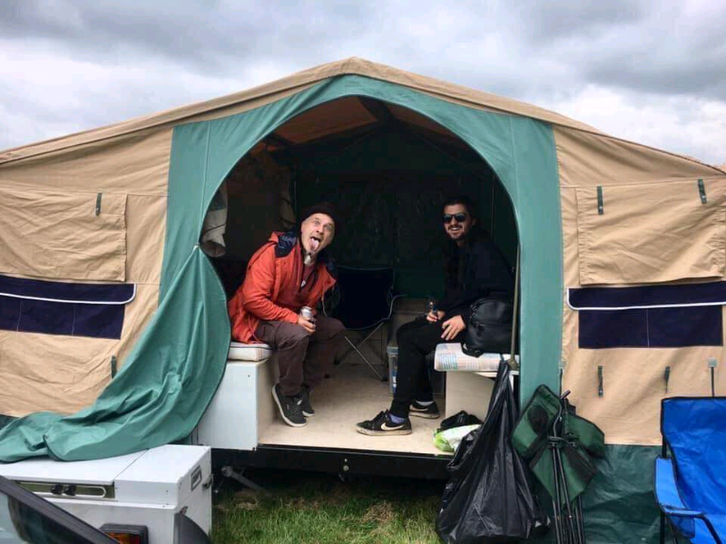 Large comfy trailer tent with kitchen in Ely, Cambridgeshire Gumtree