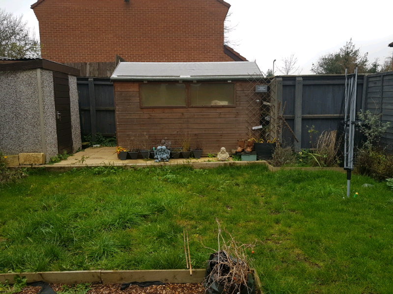 10x8ft tongue and groove Shed *3 years old* in Nuneaton 