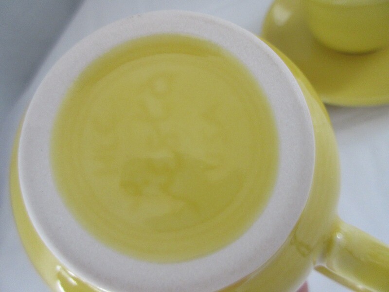 2~Fiesta Marigold Retired Cup and Saucer