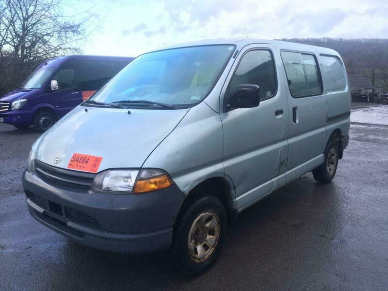 Left hand drive Toyota Hiace Powervan, SWB, 1998 with 2LT engine in