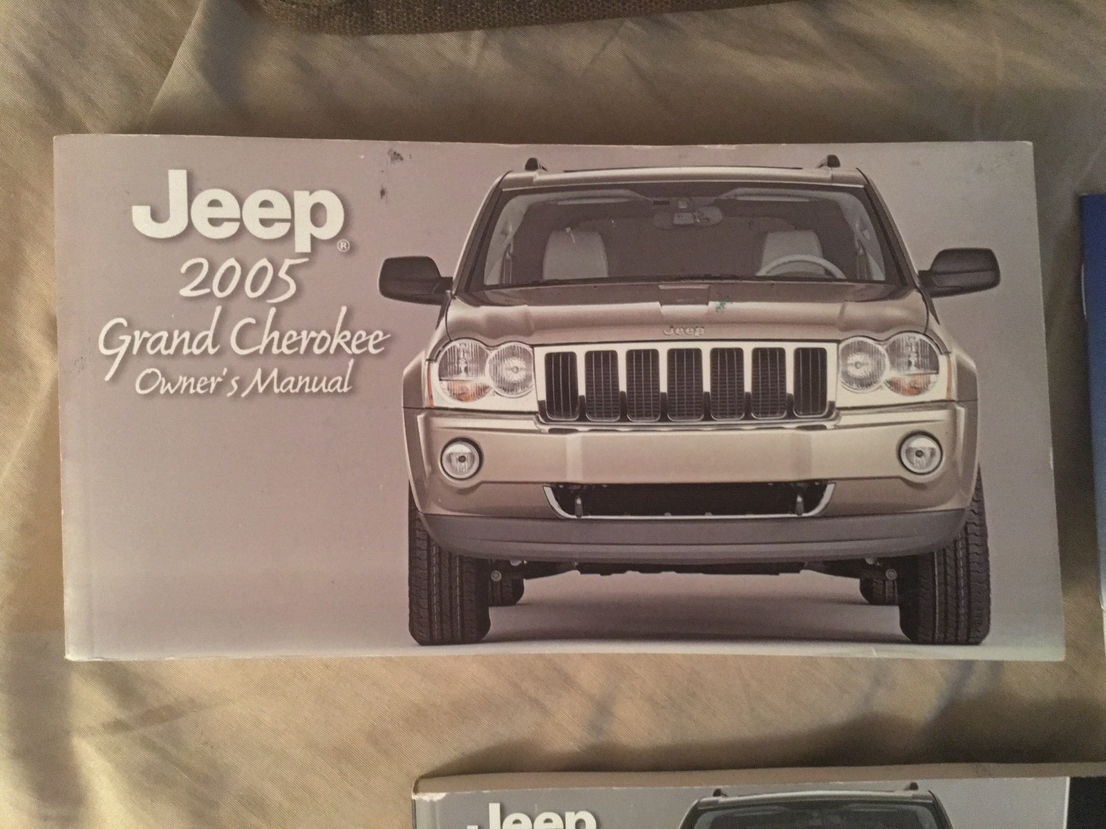2005 Jeep Grand Cherokee Owners Manual Set + VES Book & Case-Free Ship!