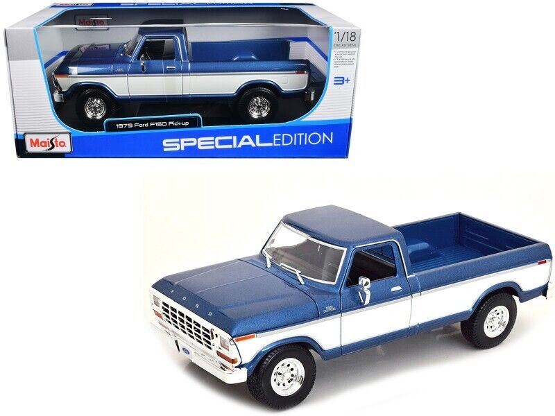 1979 Ford F150 Pick-Up Truck Black 1:18 Maisto Exclusive
