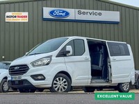 2019 Ford Transit Custom Crew Cab AUTO LWB L2H1 Limited 320 Air Con Alloys Senso