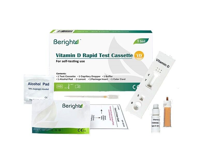Vitamin D SELF-TESTING Kit - Complete Test Kit For Home Use