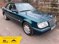1997 Mercedes-Benz E Class E220 2dr Auto cabriolet green with grey leather CONVE