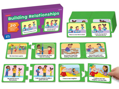 Lakeshore Learning Materials Social-Emotional Match-Ups Building Relationships