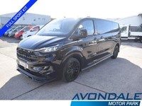 2024 Ford Transit Custom 320 LIMITED LWB 136 BHP L2 BLACK NEW SHAPE SPORT REVERS