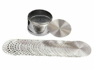 33MM 42 Plate Stainless Steel Diamond Sieve Set Box Set Tool Brand New