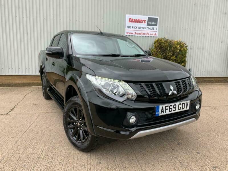 2019 Mitsubishi L200 Double Cab DID 181 Challenger 4x4 Auto Black
