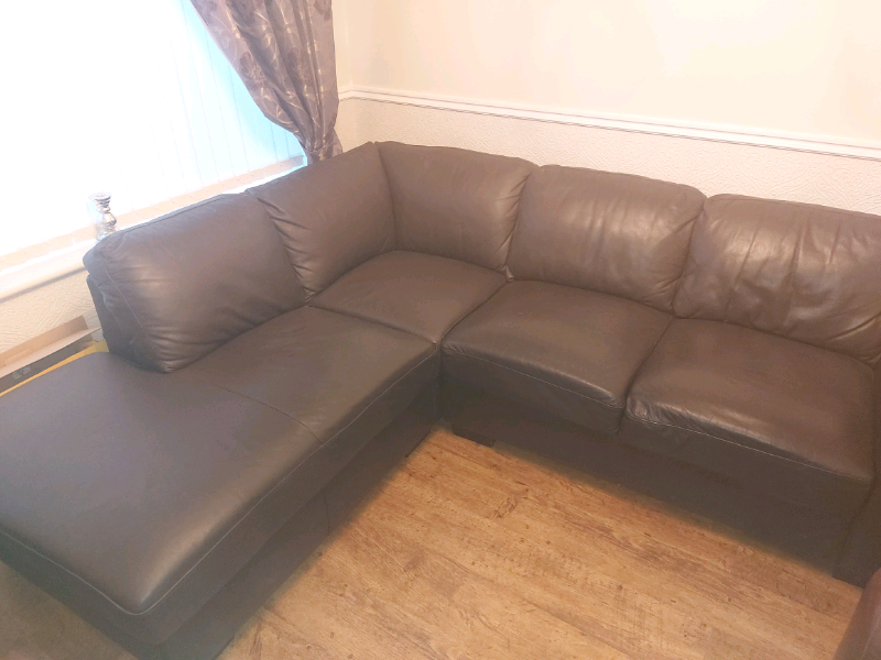Leather Corner Suite in Pontarddulais, Swansea Gumtree