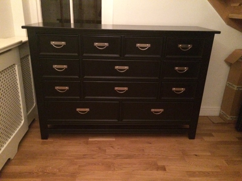 Large black chest of drawers in Exeter, Devon Gumtree