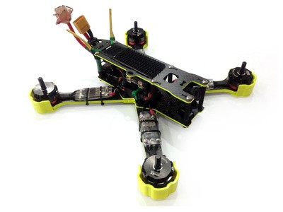 AerialFreaks Strike X220 FPV Racing Kit  Yellow