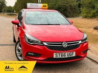 2016 Vauxhall Astra 1.4i 16V SRi 5dr HATCHBACK PETROL Manual