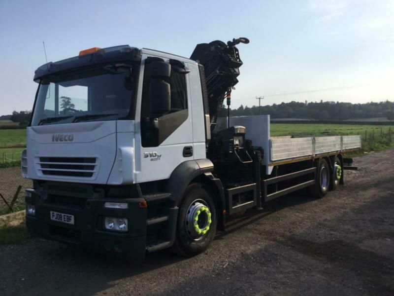IVECO STRALIS 310 26 ton Hiab 288 EP4 Remote control crane truck