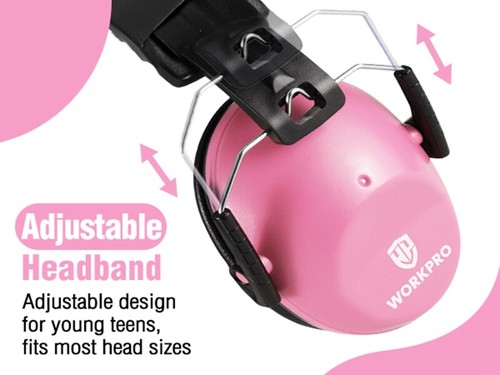 WORKPRO Hearing Protection Safety Earmuffs Construction Shooting Noise Reduction