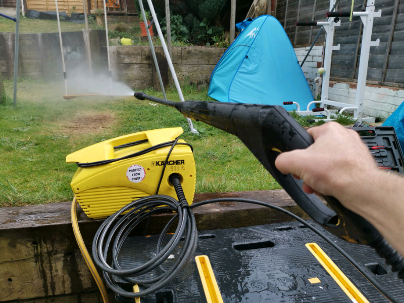 Karcher high pressure jet washer. Working, but need some repair. in