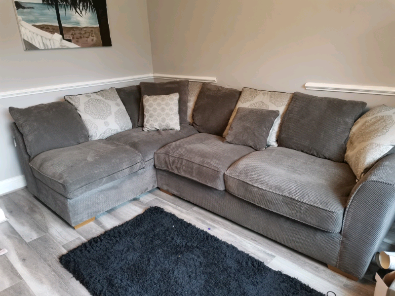 Oak furniture land corner sofa in Newhaven, East Sussex Gumtree